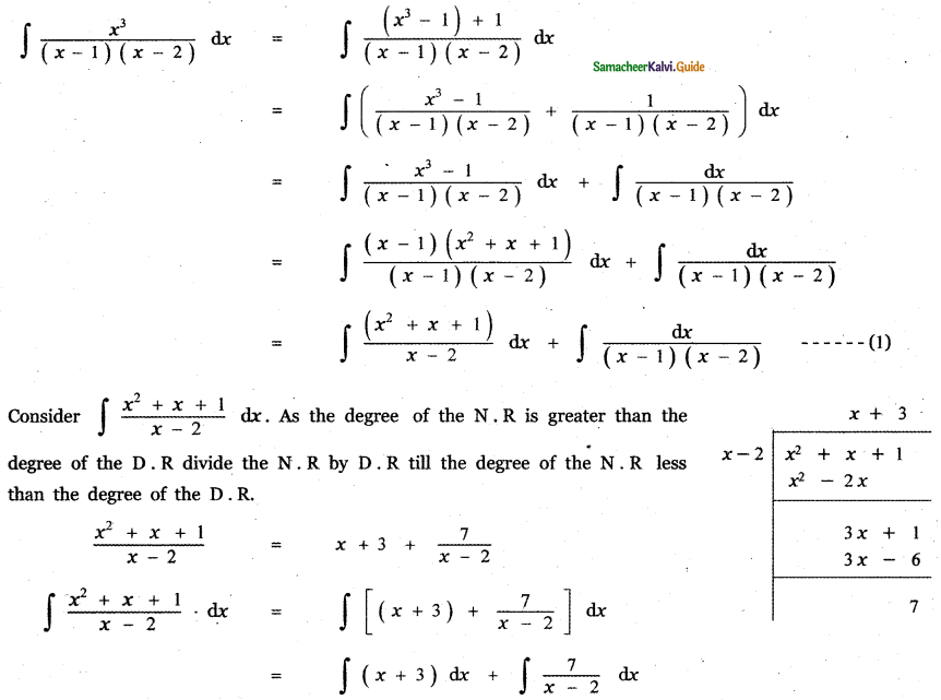 Samacheer Kalvi 11th Maths Guide Chapter 11 Integral Calculus Ex 11.5 44