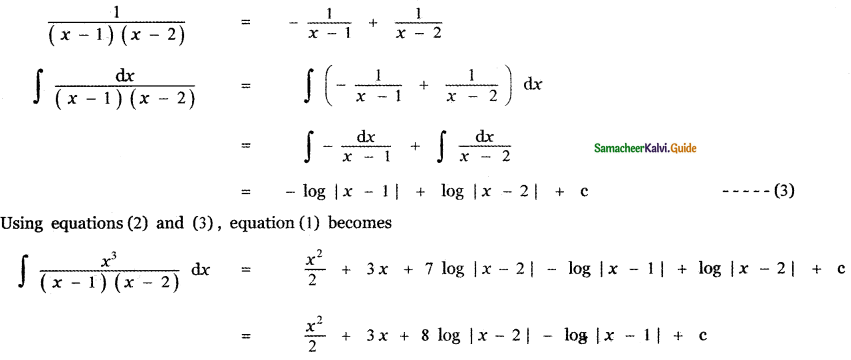 Samacheer Kalvi 11th Maths Guide Chapter 11 Integral Calculus Ex 11.5 46