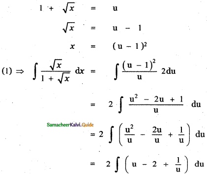 Samacheer Kalvi 11th Maths Guide Chapter 11 Integral Calculus Ex 11.6 18