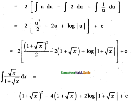 Samacheer Kalvi 11th Maths Guide Chapter 11 Integral Calculus Ex 11.6 19