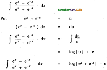 Samacheer Kalvi 11th Maths Guide Chapter 11 Integral Calculus Ex 11.6 4