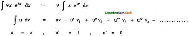 Samacheer Kalvi 11th Maths Guide Chapter 11 Integral Calculus Ex 11.7 1