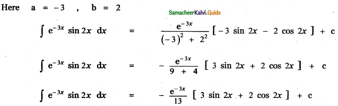 Samacheer Kalvi 11th Maths Guide Chapter 11 Integral Calculus Ex 11.8 5