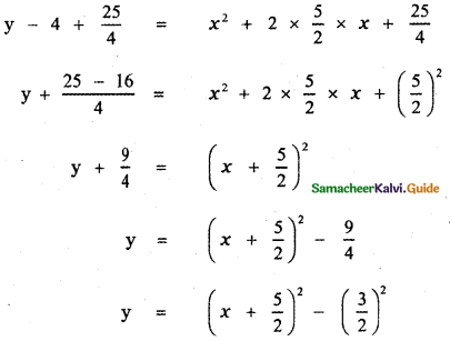 Samacheer Kalvi 11th Maths Guide Chapter 2 Basic Algebra Ex 2.4 13