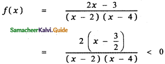 Samacheer Kalvi 11th Maths Guide Chapter 2 Basic Algebra Ex 2.8 4