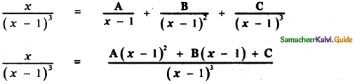 Samacheer Kalvi 11th Maths Guide Chapter 2 Basic Algebra Ex 2.9 8