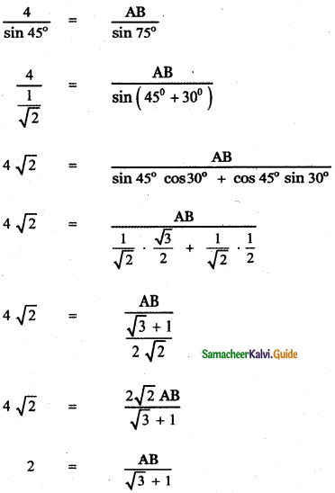Samacheer Kalvi 11th Maths Guide Chapter 3 Trigonometry Ex 3.10 29
