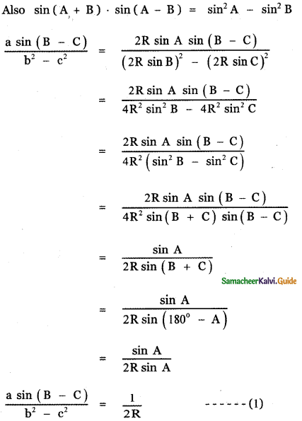 Samacheer Kalvi 11th Maths Guide Chapter 3 Trigonometry Ex 3.9 22