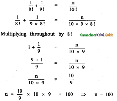 Samacheer Kalvi 11th Maths Guide Chapter 4 Combinatorics and Mathematical Induction Ex 4.1 27