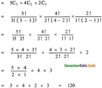 Samacheer Kalvi 11th Maths Guide Chapter 4 Combinatorics and Mathematical Induction Ex 4.3 16