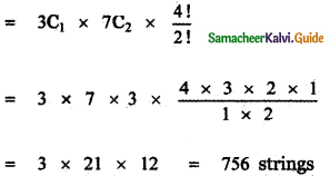 Samacheer Kalvi 11th Maths Guide Chapter 4 Combinatorics and Mathematical Induction Ex 4.3 46