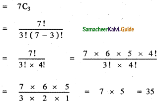 Samacheer Kalvi 11th Maths Guide Chapter 4 Combinatorics and Mathematical Induction Ex 4.3 55