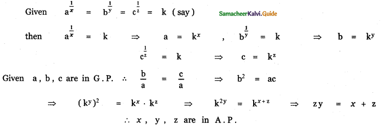 Samacheer Kalvi 11th Maths Guide Chapter 5 Binomial Theorem, Sequences and Series Ex 5.2 26