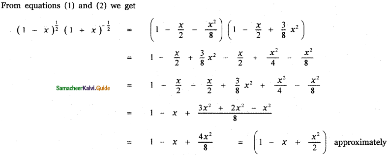 Samacheer Kalvi 11th Maths Guide Chapter 5 Binomial Theorem, Sequences and Series Ex 5.4 13