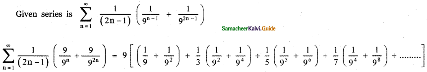 Samacheer Kalvi 11th Maths Guide Chapter 5 Binomial Theorem, Sequences and Series Ex 5.4 32