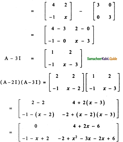 Samacheer Kalvi 11th Maths Guide Chapter 7 Matrices and Determinants Ex 7.1 18