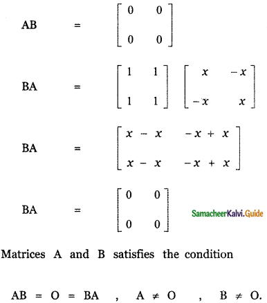 Samacheer Kalvi 11th Maths Guide Chapter 7 Matrices and Determinants Ex 7.1 28