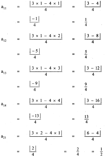 Samacheer Kalvi 11th Maths Guide Chapter 7 Matrices and Determinants Ex 7.1 4