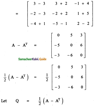 Samacheer Kalvi 11th Maths Guide Chapter 7 Matrices and Determinants Ex 7.1 51