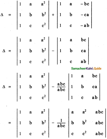 Samacheer Kalvi 11th Maths Guide Chapter 7 Matrices and Determinants Ex 7.2 22