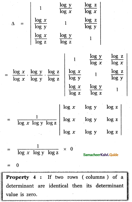 Samacheer Kalvi 11th Maths Guide Chapter 7 Matrices and Determinants Ex 7.2 34