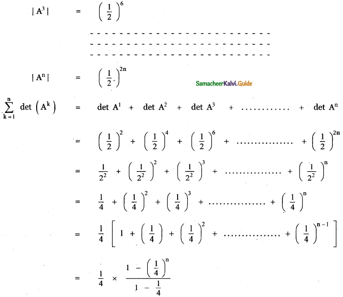 Samacheer Kalvi 11th Maths Guide Chapter 7 Matrices and Determinants Ex 7.2 39