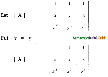 Samacheer Kalvi 11th Maths Guide Chapter 7 Matrices and Determinants Ex 7.3 20