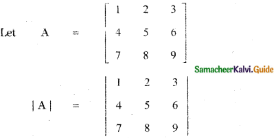 Samacheer Kalvi 11th Maths Guide Chapter 7 Matrices and Determinants Ex 7.4 5