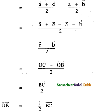 Samacheer Kalvi 11th Maths Guide Chapter 8 Vector Algebra - I Ex 8.1 10