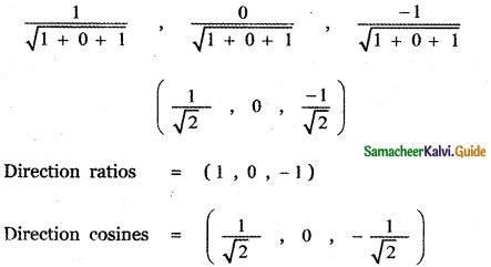 Samacheer Kalvi 11th Maths Guide Chapter 8 Vector Algebra - I Ex 8.2 16