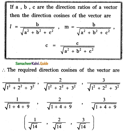 Samacheer Kalvi 11th Maths Guide Chapter 8 Vector Algebra - I Ex 8.2 5