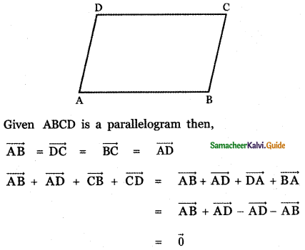 Samacheer Kalvi 11th Maths Guide Chapter 8 Vector Algebra - I Ex 8.5 13