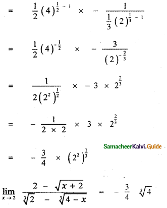 Samacheer Kalvi 11th Maths Guide Chapter 9 Limits and Continuity Ex 9.2 27