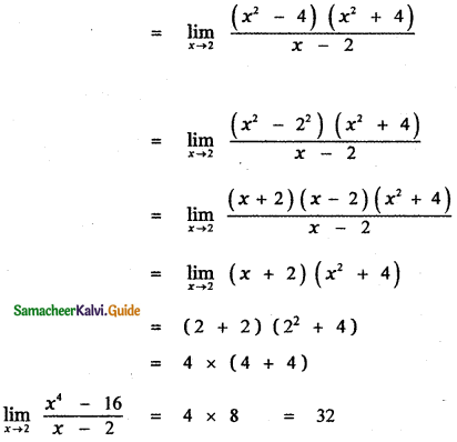 Samacheer Kalvi 11th Maths Guide Chapter 9 Limits and Continuity Ex 9.2 3