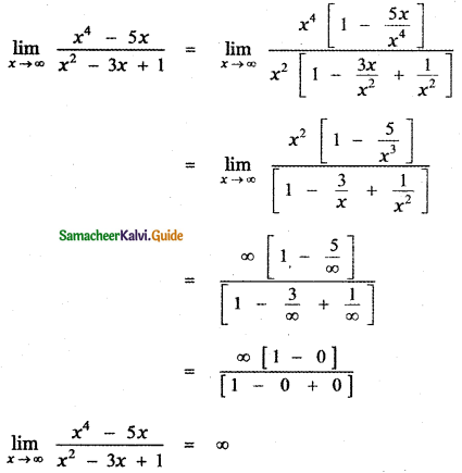 Samacheer Kalvi 11th Maths Guide Chapter 9 Limits and Continuity Ex 9.3 13