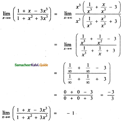 Samacheer Kalvi 11th Maths Guide Chapter 9 Limits and Continuity Ex 9.3 15