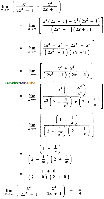 Samacheer Kalvi 11th Maths Guide Chapter 9 Limits and Continuity Ex 9.3 17