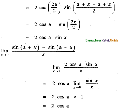 Samacheer Kalvi 11th Maths Guide Chapter 9 Limits and Continuity Ex 9.4 26