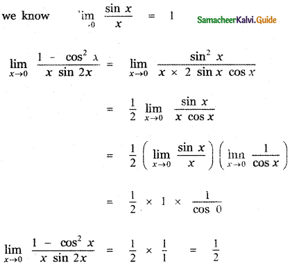Samacheer Kalvi 11th Maths Guide Chapter 9 Limits and Continuity Ex 9.4 43