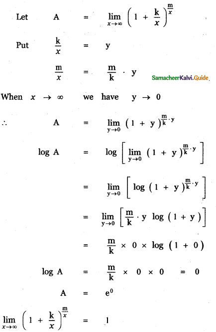 Samacheer Kalvi 11th Maths Guide Chapter 9 Limits and Continuity Ex 9.4 6