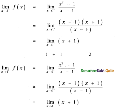 Samacheer Kalvi 11th Maths Guide Chapter 9 Limits and Continuity Ex 9.5 33