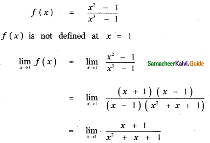 Samacheer Kalvi 11th Maths Guide Chapter 9 Limits and Continuity Ex 9.5 76