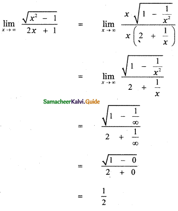 Samacheer Kalvi 11th Maths Guide Chapter 9 Limits and Continuity Ex 9.6 13