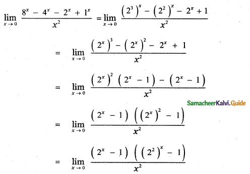 Samacheer Kalvi 11th Maths Guide Chapter 9 Limits and Continuity Ex 9.6 17