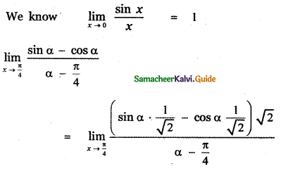 Samacheer Kalvi 11th Maths Guide Chapter 9 Limits and Continuity Ex 9.6 37
