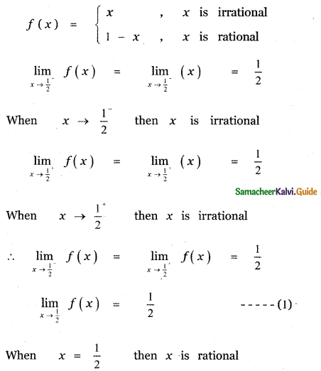 Samacheer Kalvi 11th Maths Guide Chapter 9 Limits and Continuity Ex 9.6 52