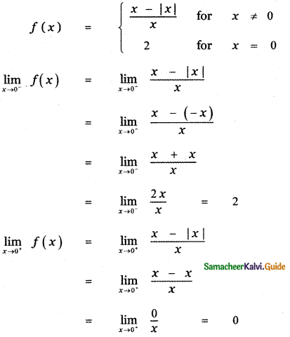 Samacheer Kalvi 11th Maths Guide Chapter 9 Limits and Continuity Ex 9.6 60