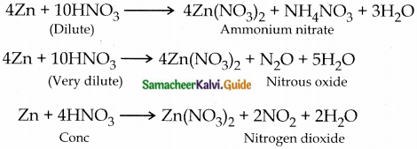 Samacheer Kalvi 12th Chemistry Guide Chapter 3 p-Block Elements – II 12