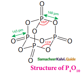 Samacheer Kalvi 12th Chemistry Guide Chapter 3 p-Block Elements – II 38