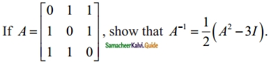 Samacheer Kalvi 12th Maths Guide Chapter 1 Applications of Matrices and Determinants Ex 1.1 39